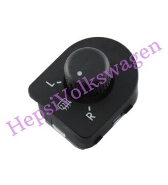 Ayna Ayar Düğmesi 1J1959565F Golf 4-Bora-Passat (1997-2001)