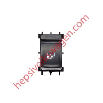 Cam Açma Düğmesi Kısa 3 Fişli Krom Ön Sağ Arka Sağ Sol 5G0959855J Golf 7-Passat