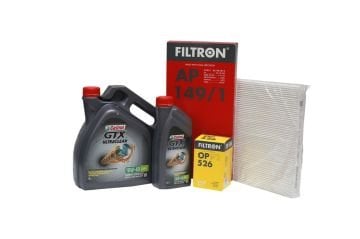 Yağ Bakım Seti (Benzin Filtresiz ; 10W40 Castrol Gtx 5 Litre)