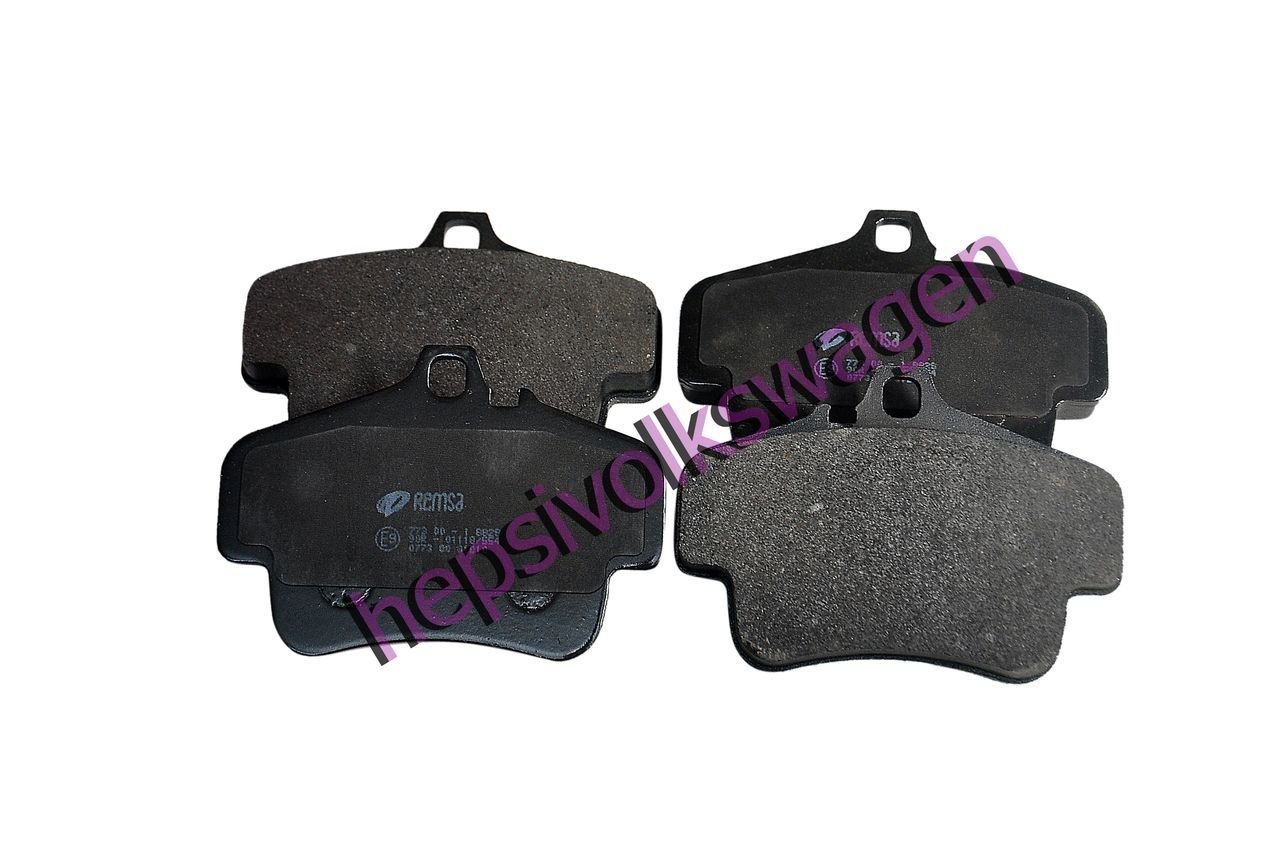 Fren Balatası Arka 99635193014 Porsche Carrera-Porsche Cayenne