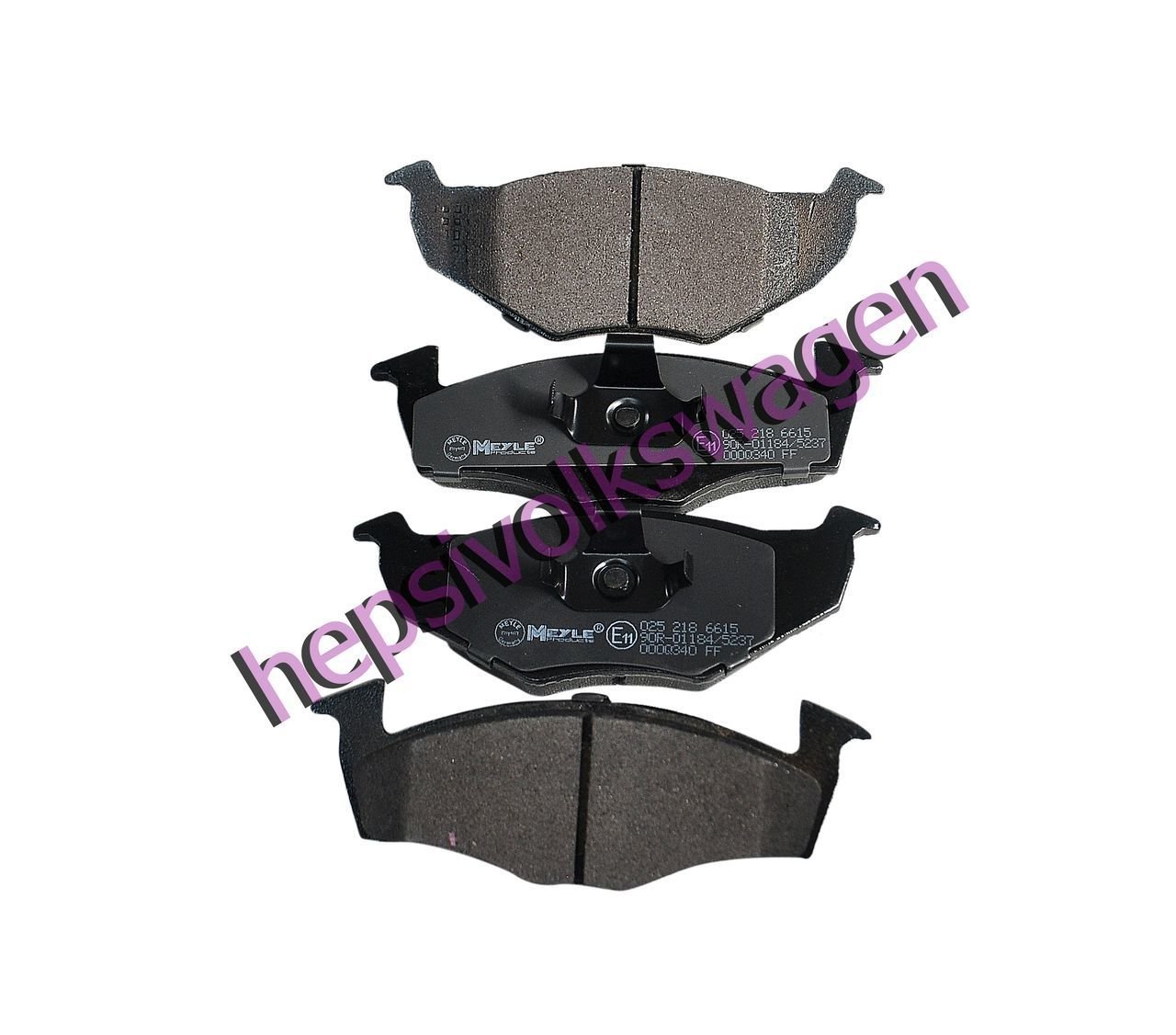 Fren Balatası Ön 6N0698151C 6N0698151 252186615 Polo (1997-2000)