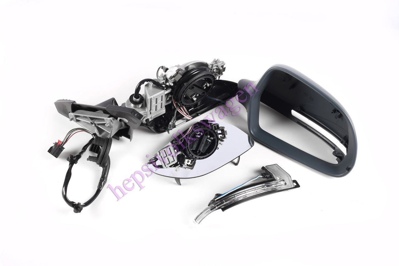 Sağ Ayna Komple 8P1858532DB Audi A3 (2009-2013)