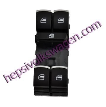 Cam Açma Düğmesi Sol 5K4959857 Volkswagen Golf 6-Jetta