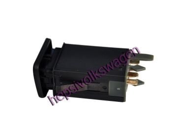 Dörtlü Flaşör Düğmesi 1J0953235J Volkswagen Golf 4-Bora