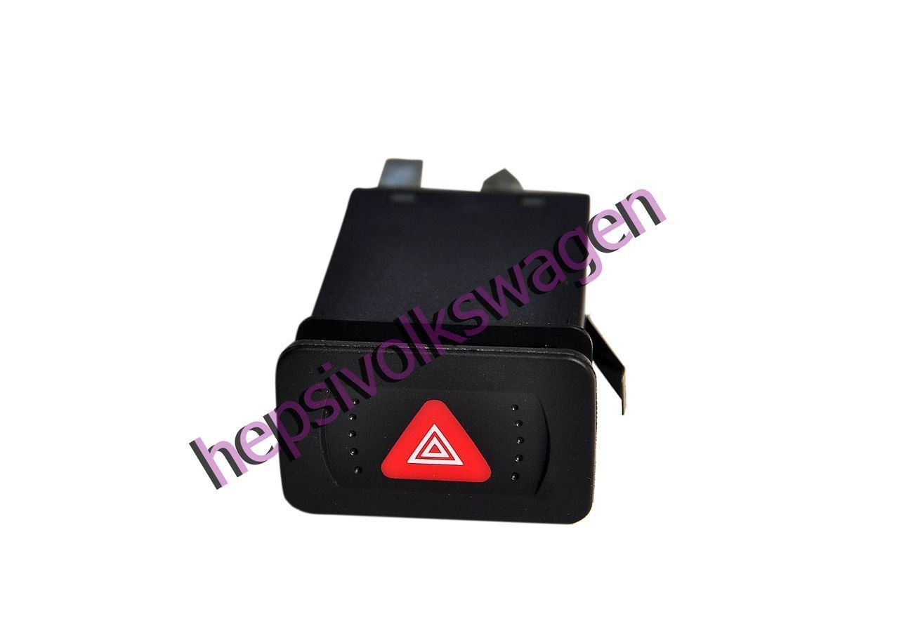 Dörtlü Flaşör Düğmesi 1J0953235J Volkswagen Golf 4-Bora