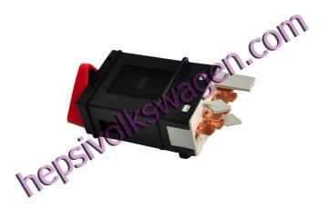 Dörtlü Flaşör Düğmesi Üçgen 6N0953235B Polo(1997-2002)-T4