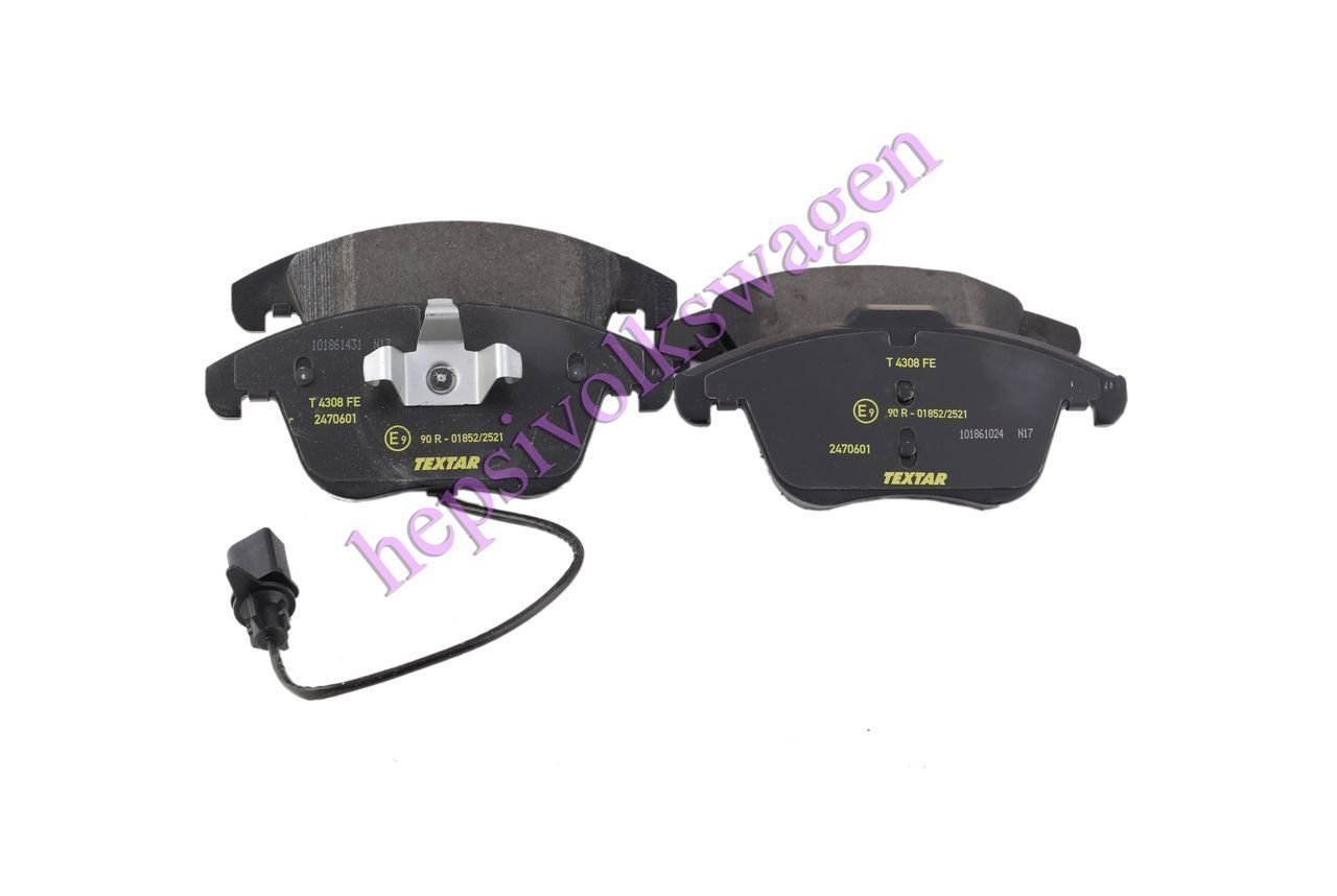 Fren Balatası Ön 8K0698151A 8K0698151F 2470601 Audi A4-Audi A5