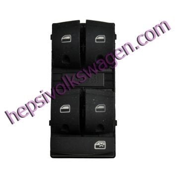 Cam Açma Düğmesi Sol Dörtlü 8E0959851D 8E0959851B Audi A4