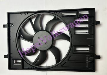 Fan Motoru Fan Davlumbazı İle Beraber 5Q0121203Dc 5Q0121203De Golf 7 Passat 2015-2020