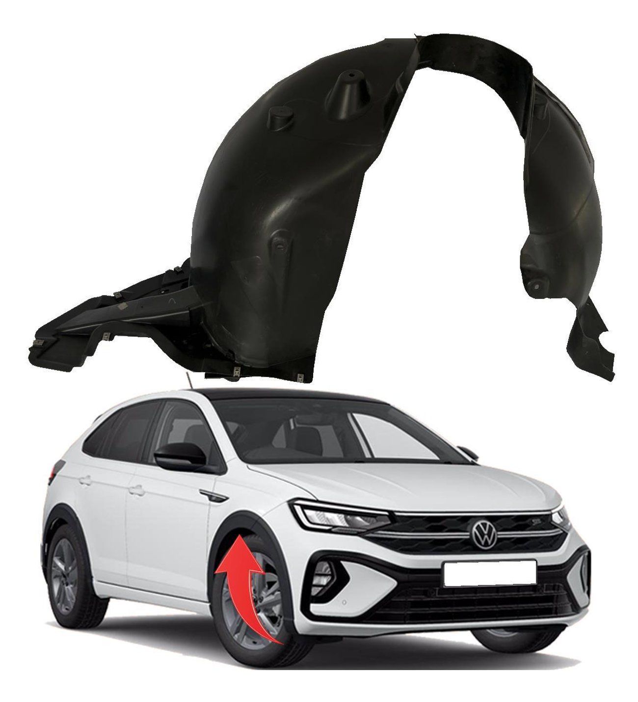 Çamurluk Davlumbazı 2G7805912A Taigo 2022-2026 Sağ Ön