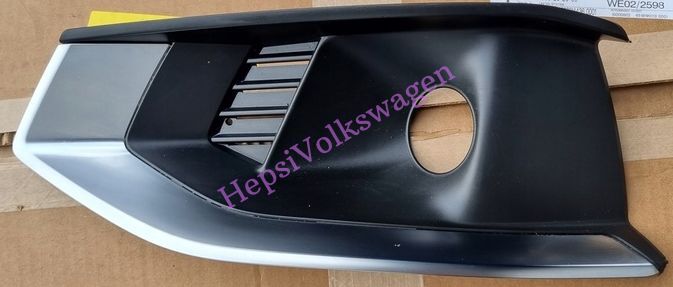 Tampon Izgarası Audi A4(2016-2024) Sol Sisli Kromlu 8W0807681AK