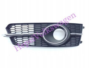 Tampon Izgarası Audi A6(2014-2018) Sağ Sisli Kromlu 4G0807648C