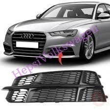 SOL TAMPON IZGARASI SİSSİZ NİKELAJLI 4G0807647B AUDİ A6 2014-2018