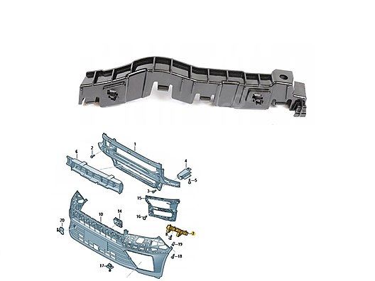 TAMPON AYAĞI SOL 7C0807177A 7C0807177 CRAFTER 2016-2024