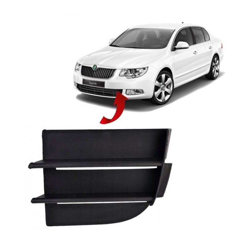 Tampon Izgarası Sol Skoda SuperB 2008-2013 3T0853665