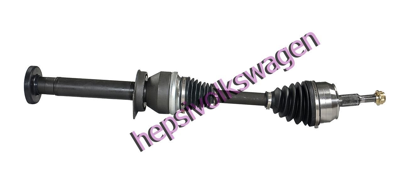 Aks Komple Sağ 2.5 AXD Motor 7H0407272BL Transporter T5