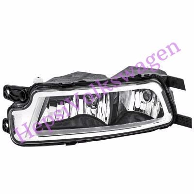 Sis Farı Sol Çift Duylu Viraj Destekli 3G0941661J 3G0941661E Passat 2015-2022