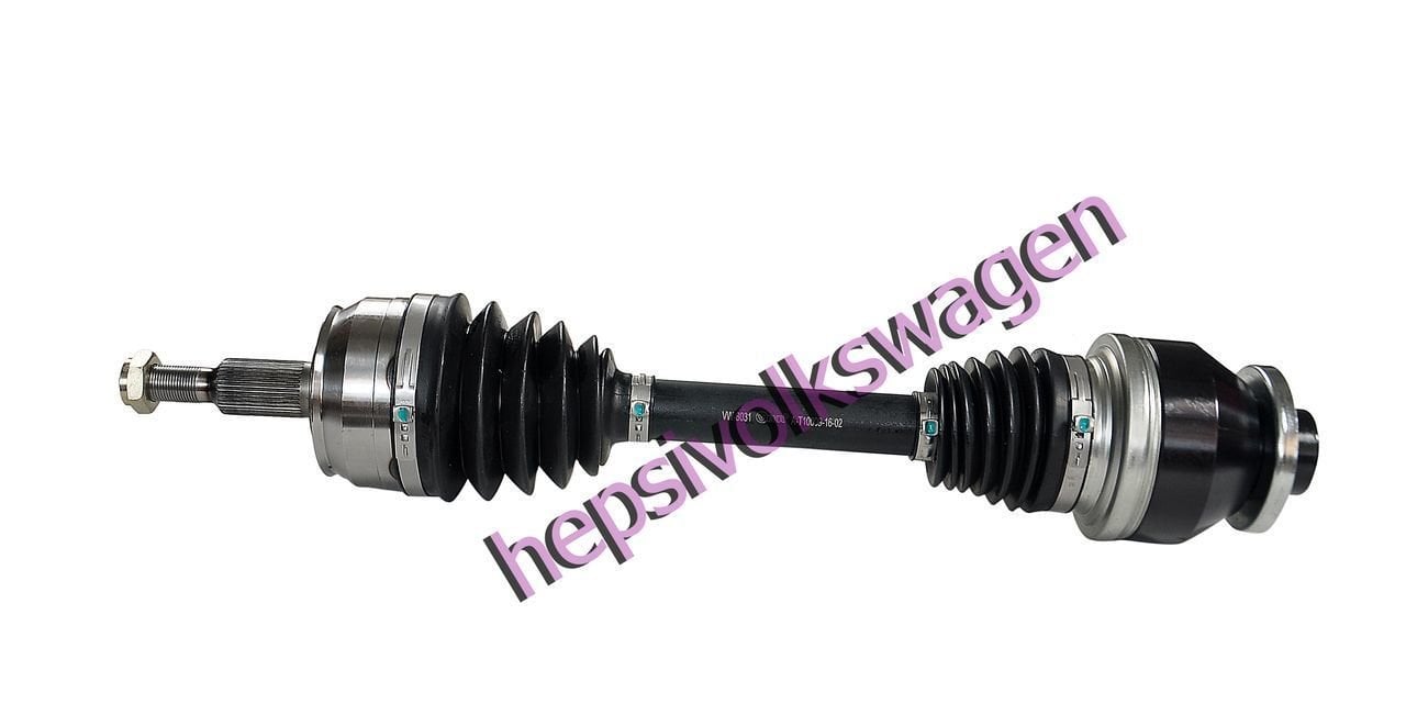 Aks Komple Sol 2.5 BNZ Motor 7H0407271AS 7H0407271AA 304506 T5