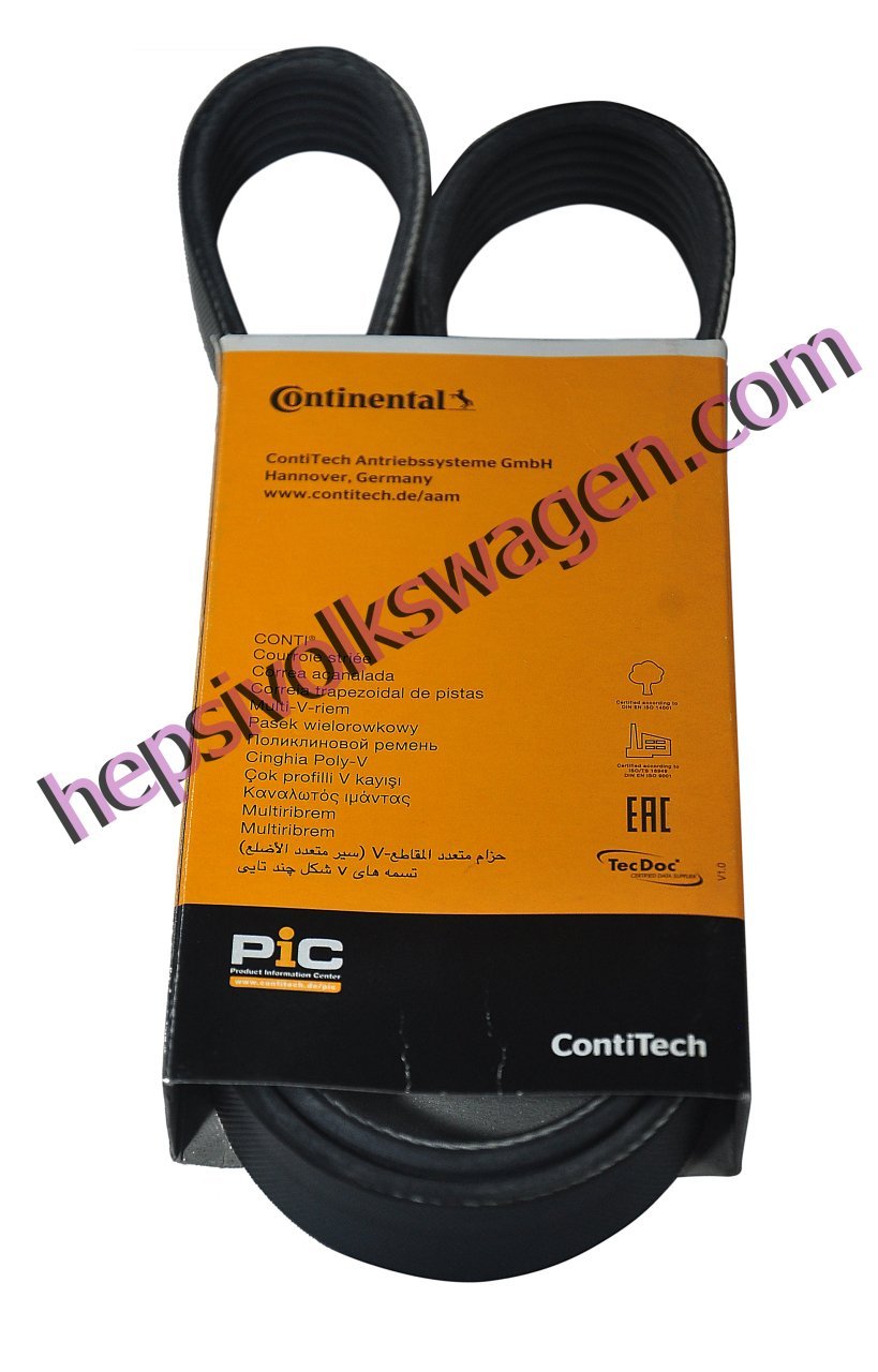Kanallı V Kayışı 6PK976 037903137G Golf 3-Volkswagen Vento